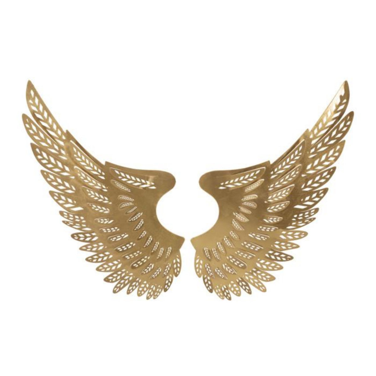 Paris Prix Lot de 2 Décorations Murales en Métal  Ali Light  90cm Or