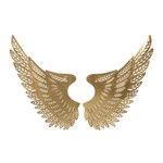 Paris Prix Lot de 2 Décorations Murales en Métal  Ali Light  90cm Or