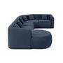 Voir la diapositive 5 : LISA DESIGN Ikare - canapé modulable d'angle gauche - 6 places - en tissu