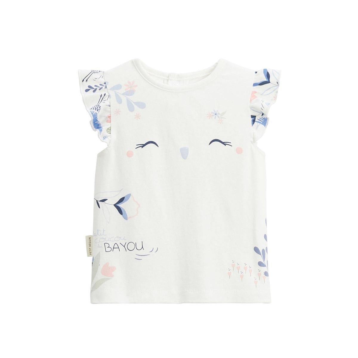 Petit Béguin Pyjama enfant 2 pièces manches courtes Tiana