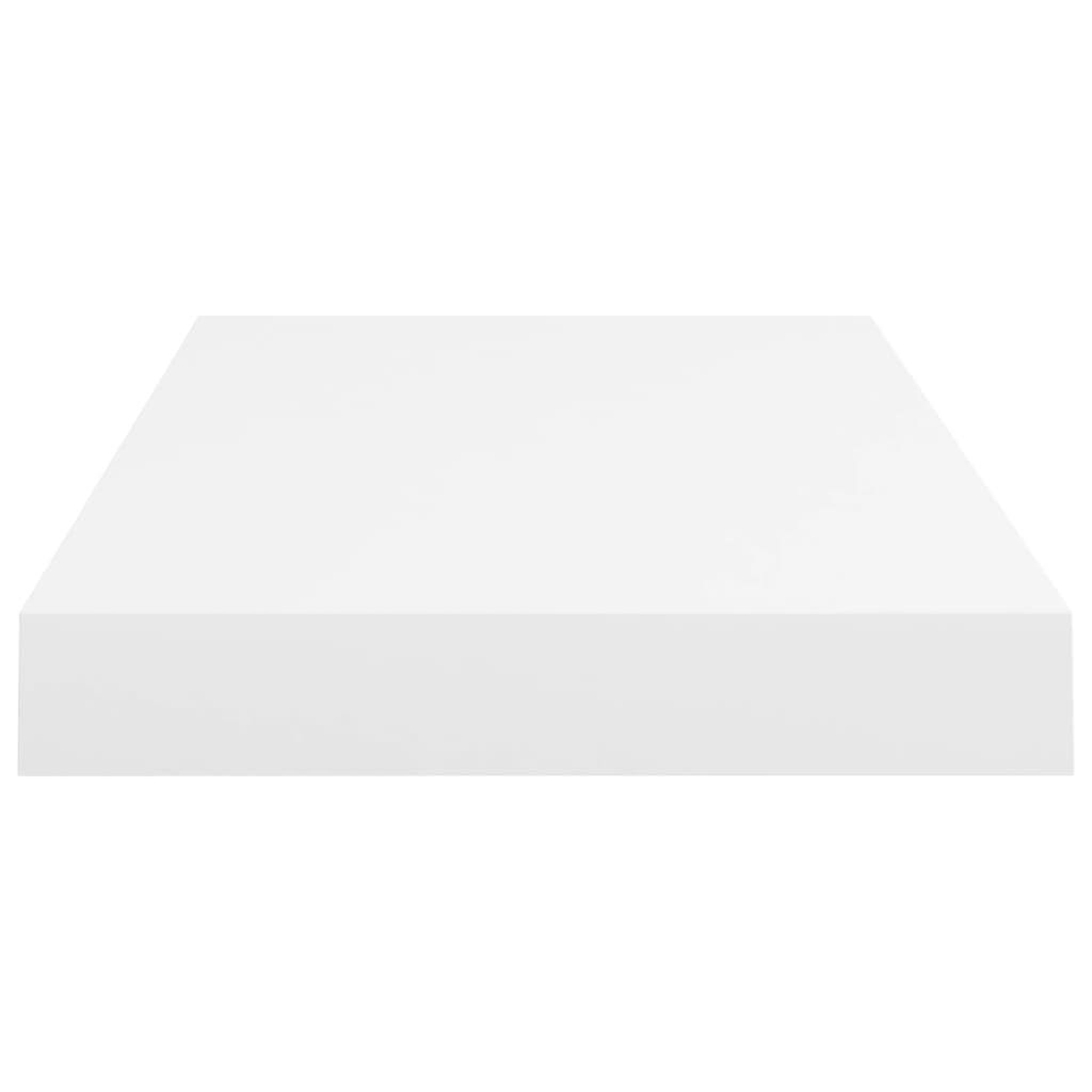 Voir la diapositive 5 : VIDAXL Etagere murale flottante blanc 50x23x3,8 cm MDF