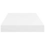 Voir la diapositive 5 : VIDAXL Etagere murale flottante blanc 50x23x3,8 cm MDF