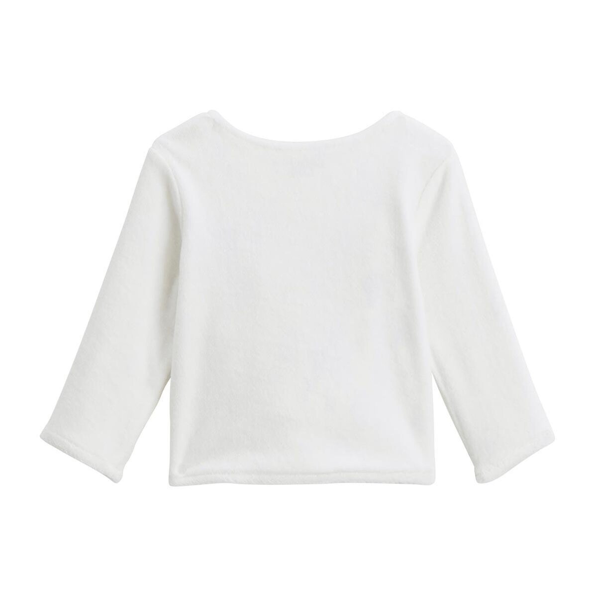 Petit Béguin Ensemble bébé gilet en velours et pantalon en coton matelassé Rêverie