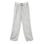 Vero Moda Pantalon Toile /Blanc Femme Vero Moda Line   XS. Coloris disponibles : Noir