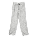 Vero Moda Pantalon Toile /Blanc Femme Vero Moda Line   XS. Coloris disponibles : Noir