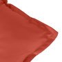 Voir la diapositive 5 : VIDAXL Coussin de banc de jardin rouge melange 120x50x7 cm tissu
