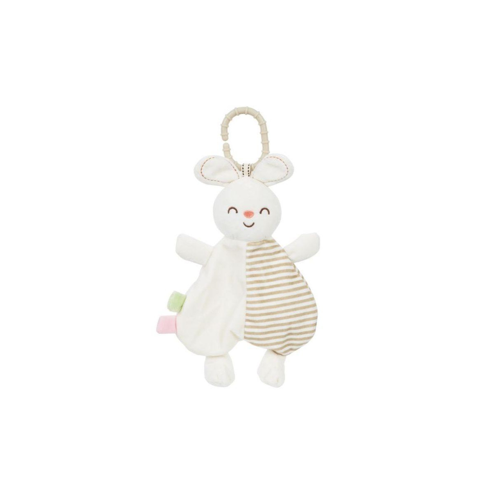 Voir la diapositive 4 : ELINELI Coffret cadeau bébé 3 en 1- lapin