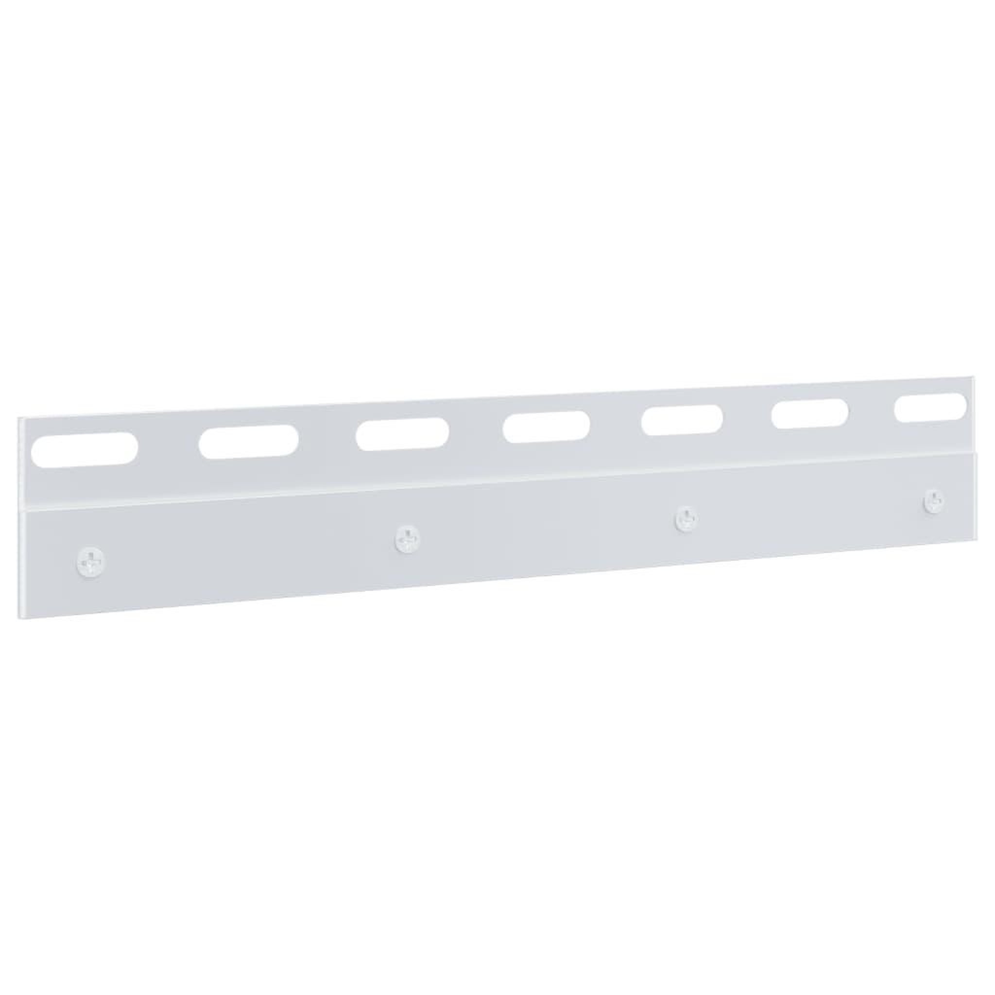 Voir la diapositive 5 : VIDAXL Plaques de connexion 4 pcs argente 28 cm acier inoxydable