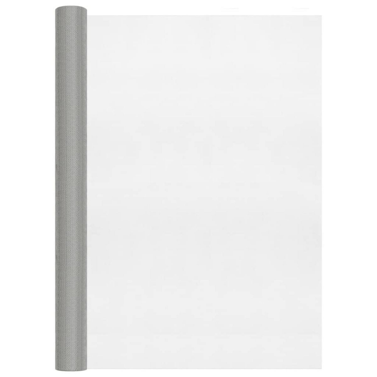 VIDAXL Ecran en treillis Acier inoxydable 112x500 cm Argente