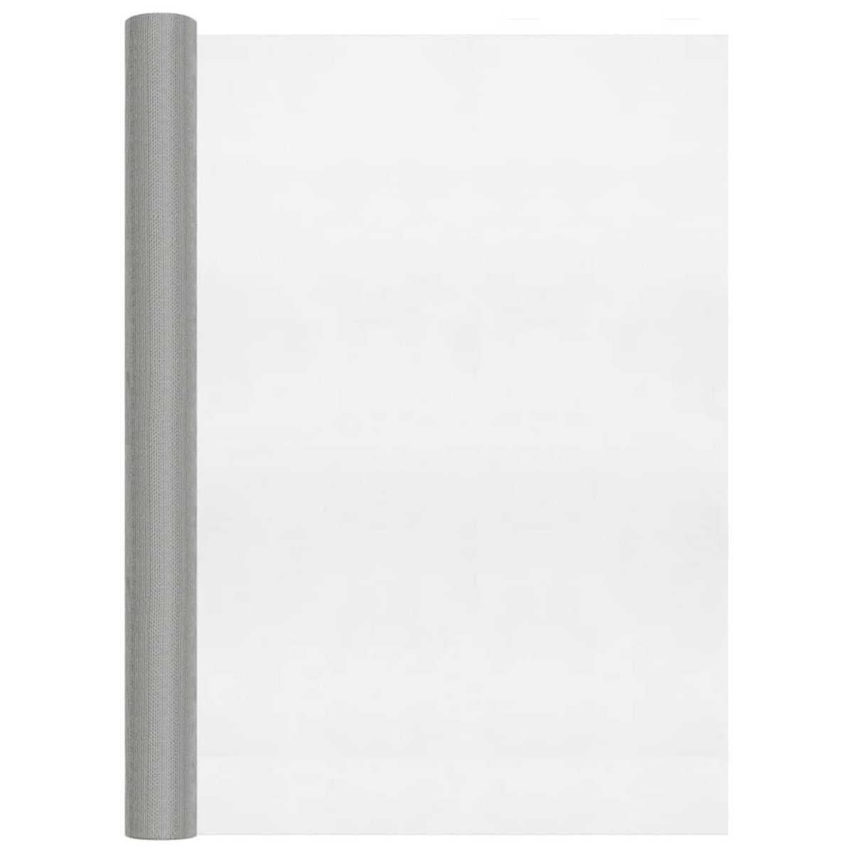 VIDAXL Ecran en treillis Acier inoxydable 112x500 cm Argente