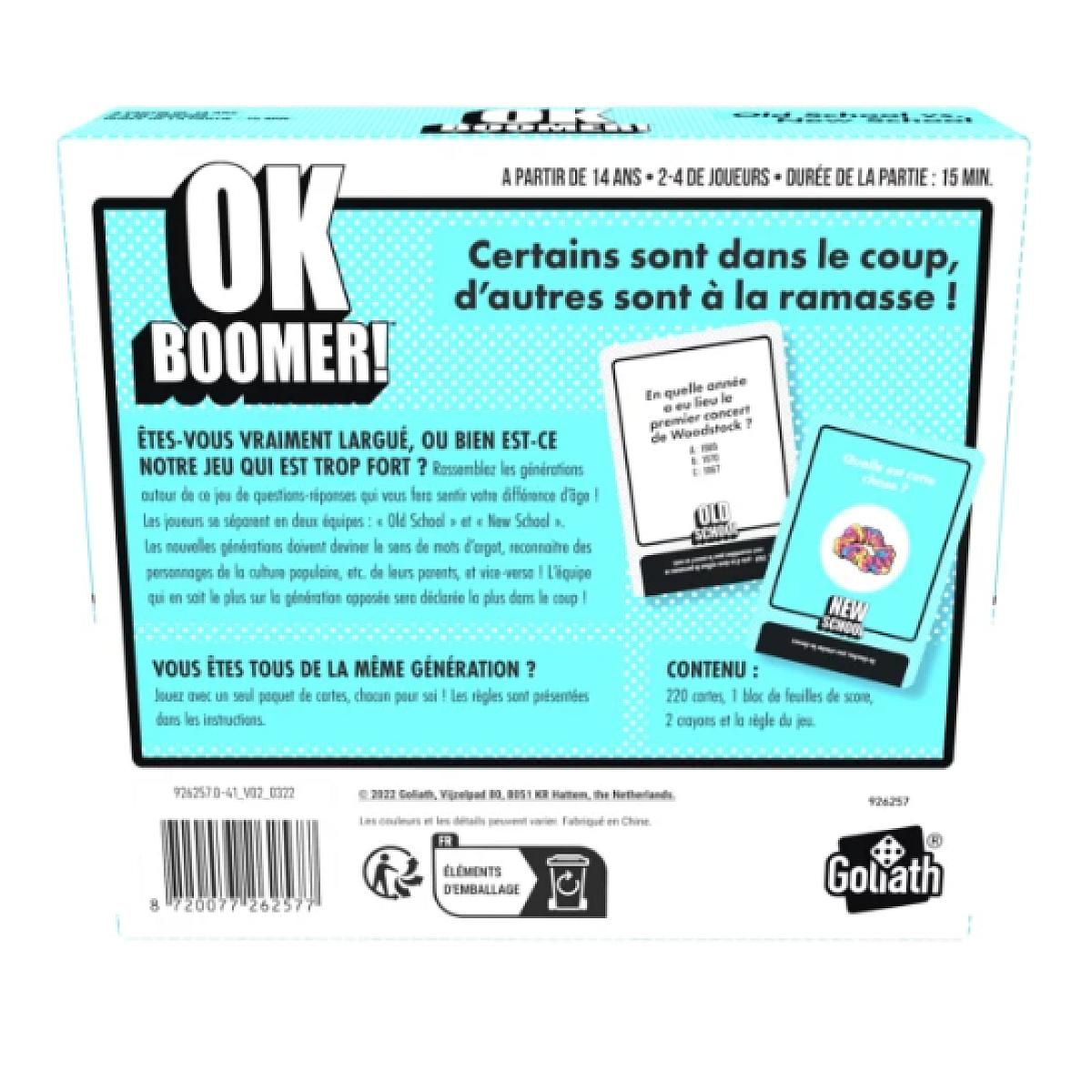 GOLIATH Ok boomer le jeu de societe
