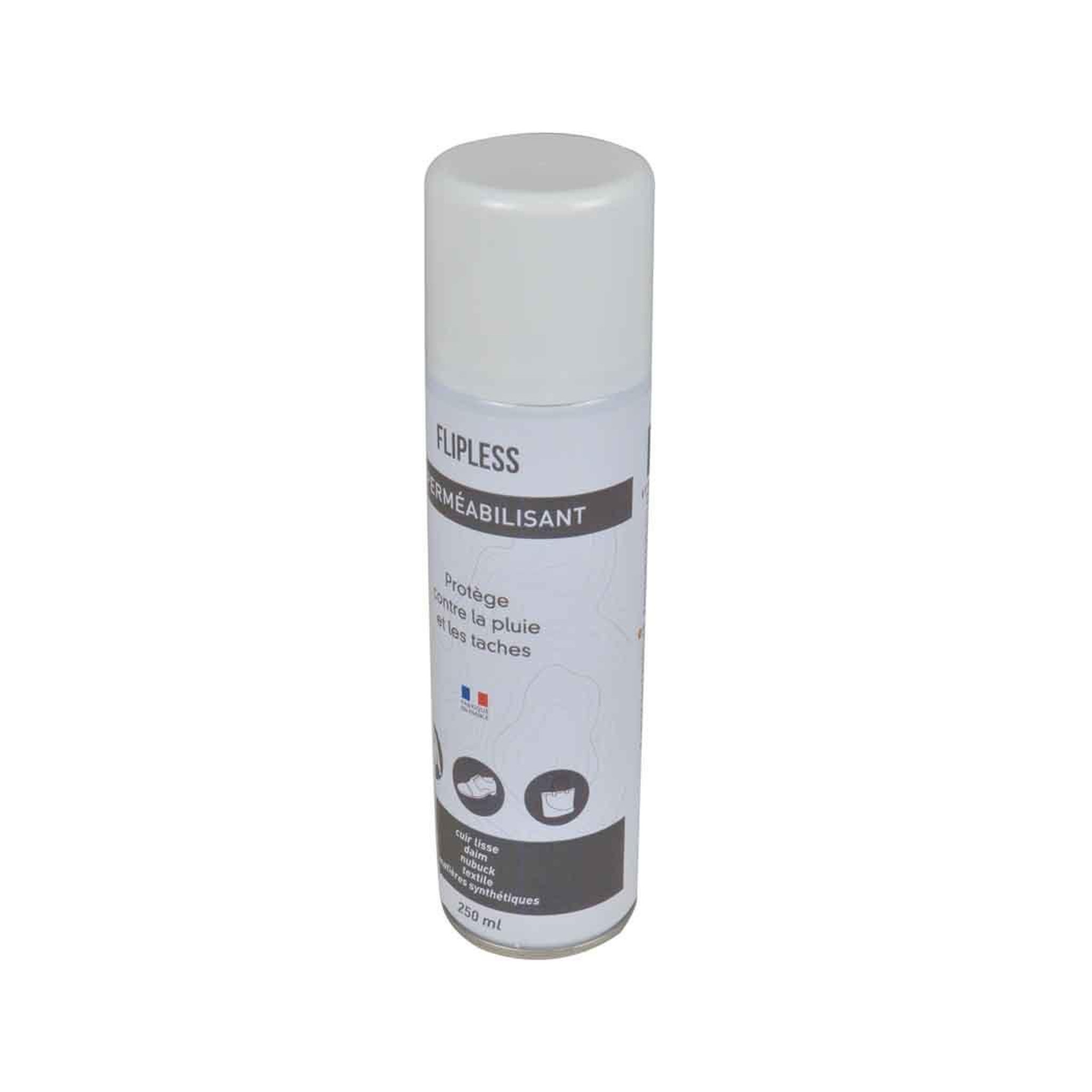 Voir la diapositive 2 : FLIPLESS Imperméabilisant  Chaussures  250ml Blanc