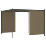 Voir la diapositive 4 : VIDAXL Pergola de jardin avec auvent retractable 3x3 m Taupe 180 g/m^2