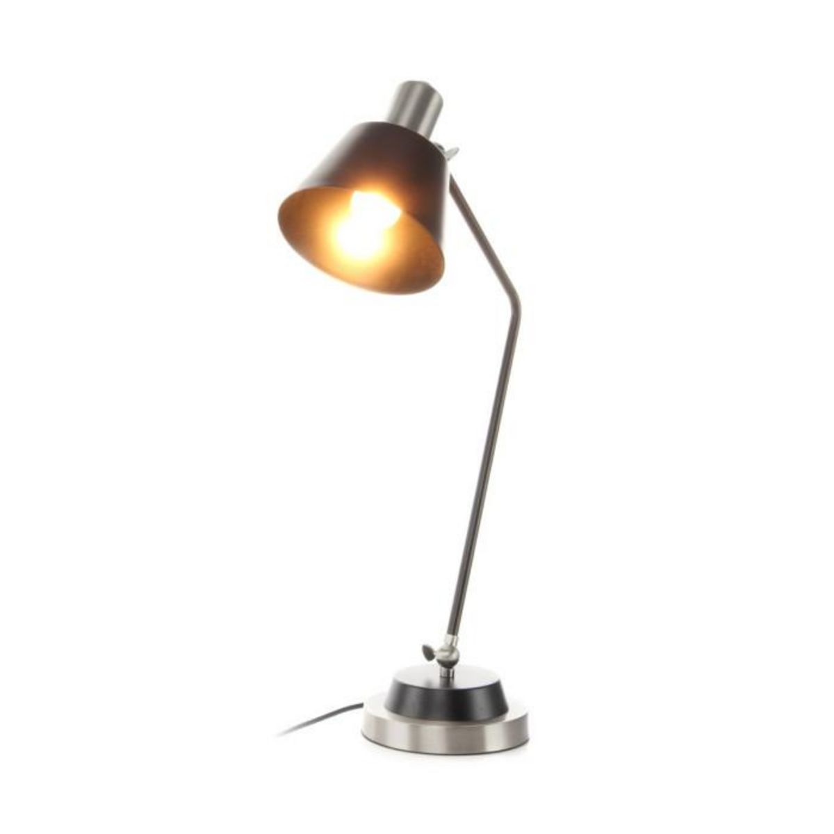 Paris Prix Lampe à Poser Déco  Triumph  60cm Argent