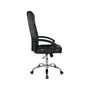 Voir la diapositive 3 : Habitat et Jardin Fauteuil de bureau à roulettes  Charles  - Noir