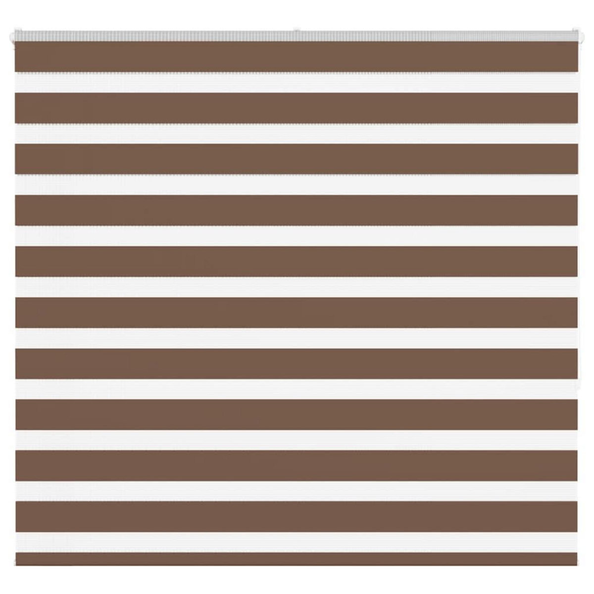 VIDAXL Store zebre marron 155x150cm largeur du tissu 150,9cm polyester