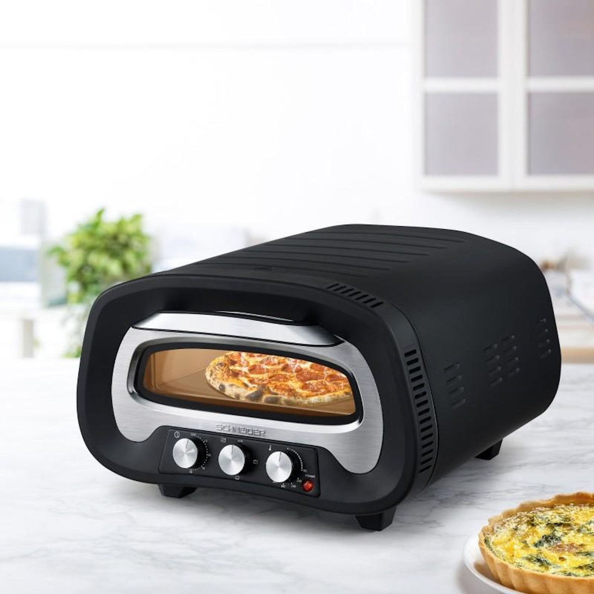 SCHNEIDER Schneider - Pierre De Feu Série Z - Four à Pizza Express - 2200w - 430°c - Pierre Céramique