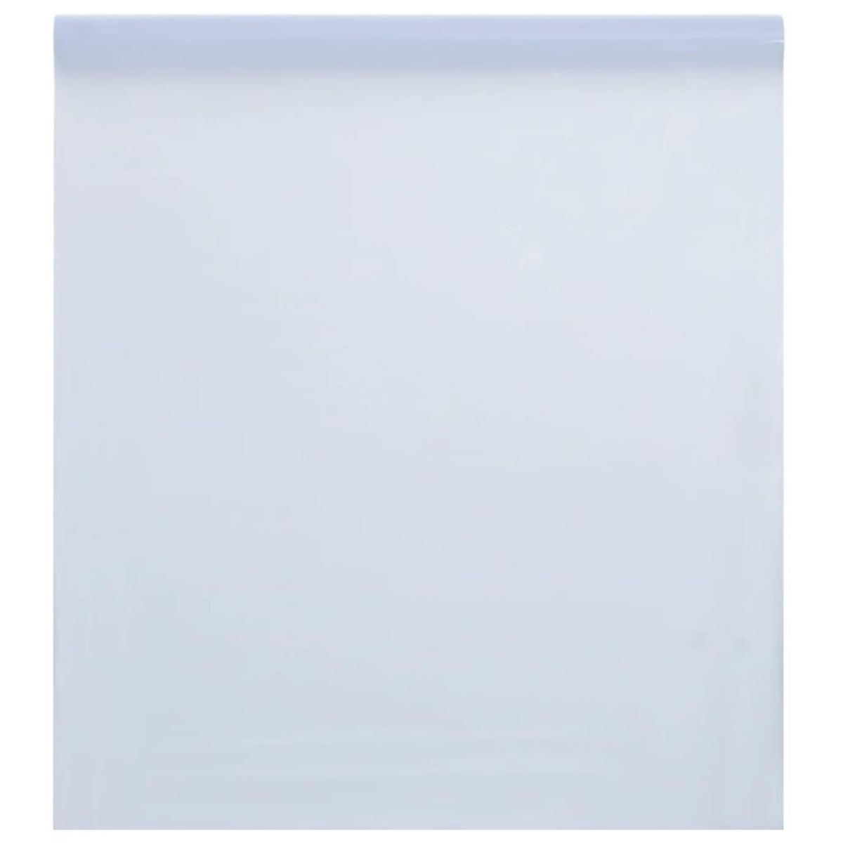 VIDAXL Film de fenetre statique depoli blanc transparent 60x1000cm PVC