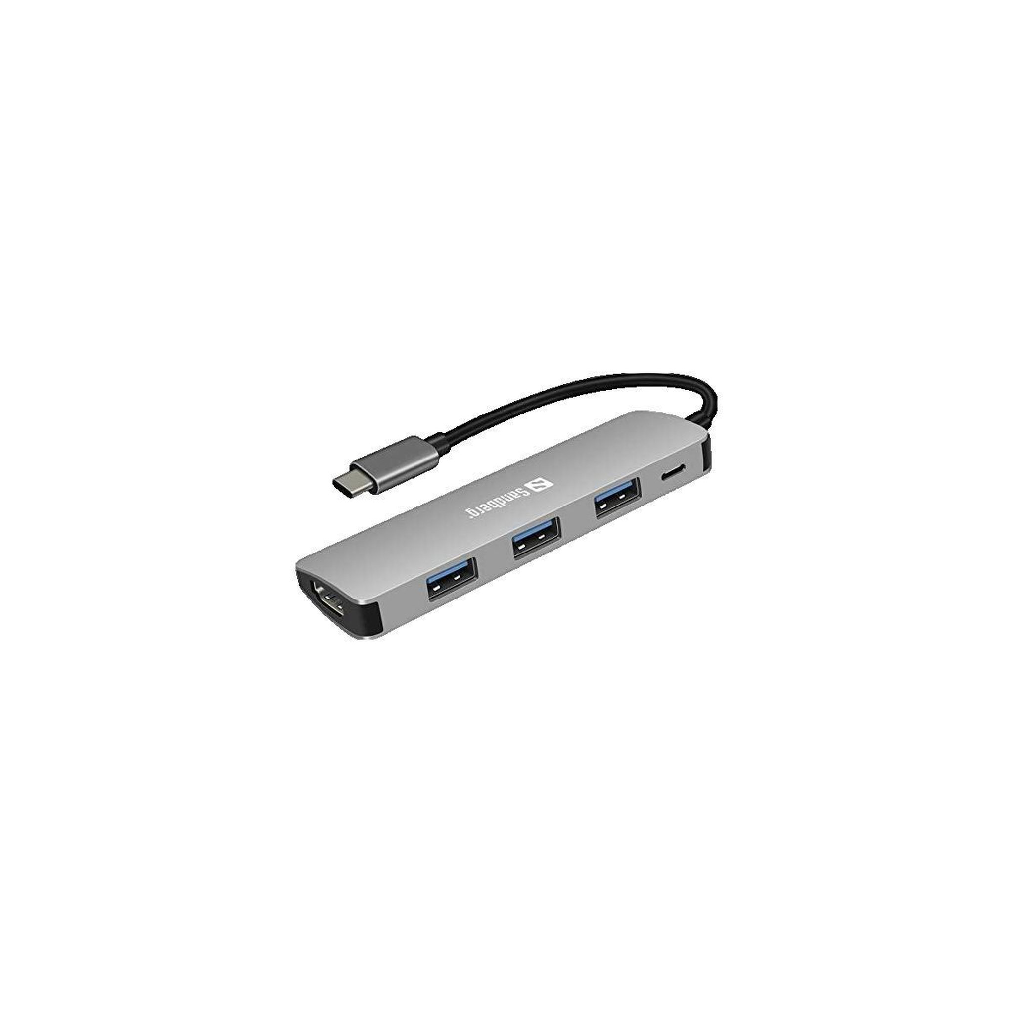 Voir la diapositive 3 : Sandberg Station d'accueil Sandberg USB-C Mini Dock connectivité