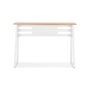 Voir la diapositive 2 : Paris Prix Table de Bar Scandinave  Javier  150cm Blanc