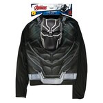 RUBIES Déguisement - Top Black Panther avec masque
