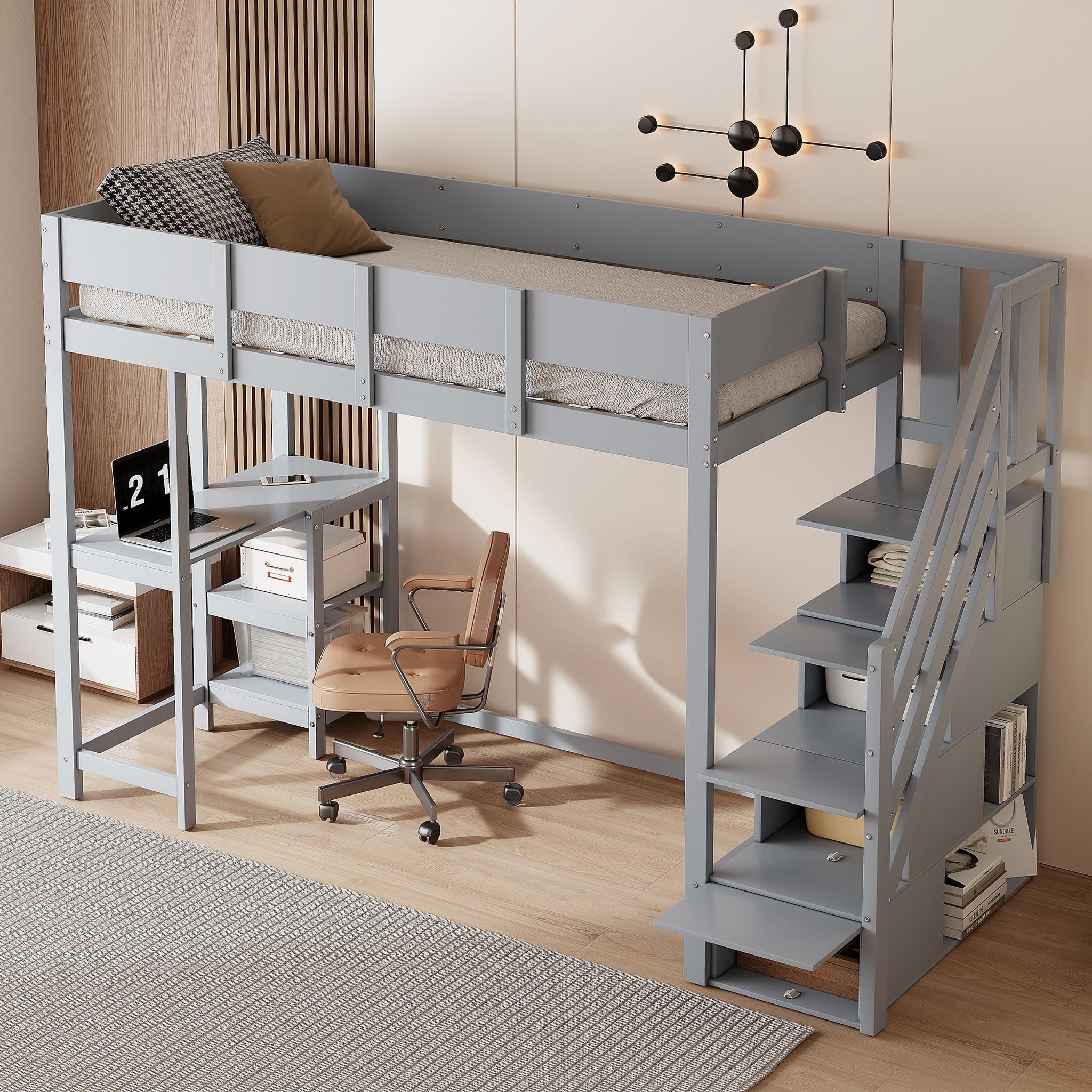 Voir la diapositive 5 : MERAX Lit mezzanine