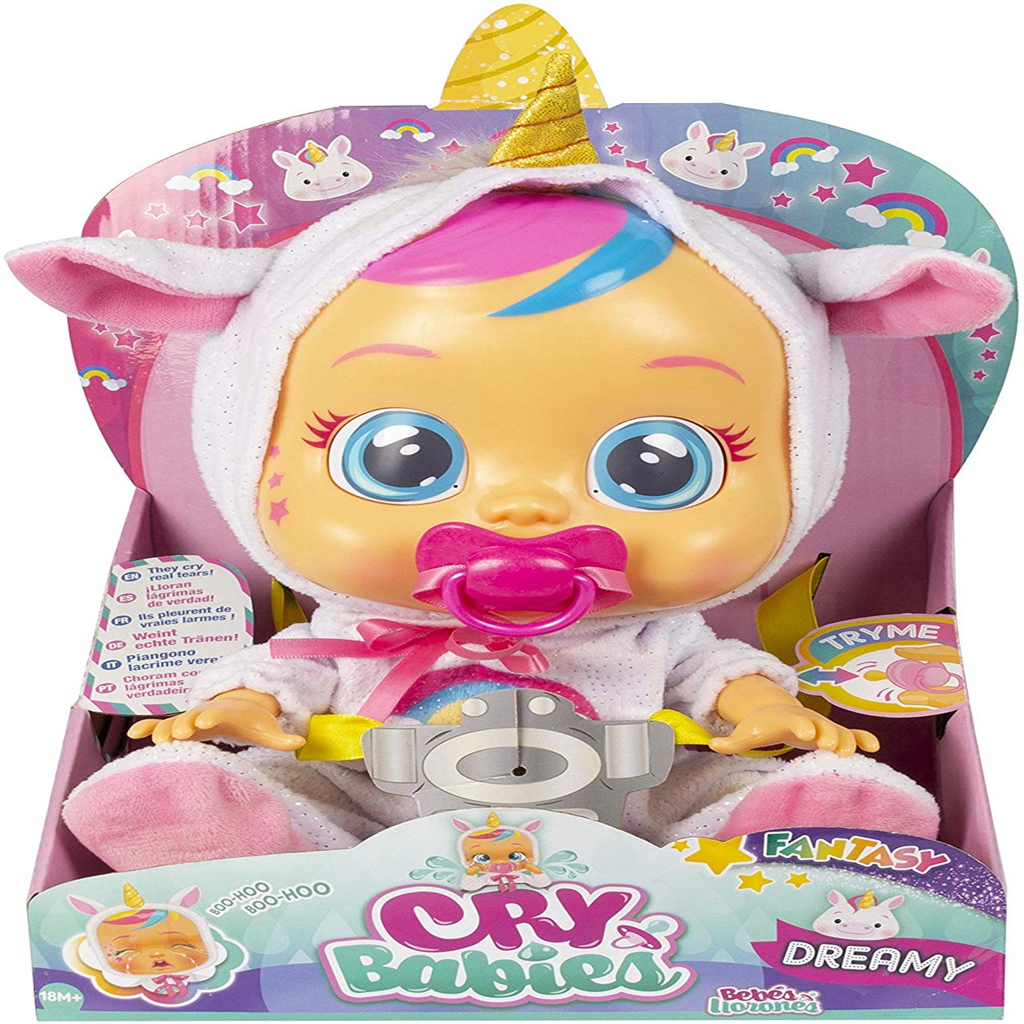 Voir la diapositive 2 : IMC TOYS Cry Babies - Dreamy la licorne