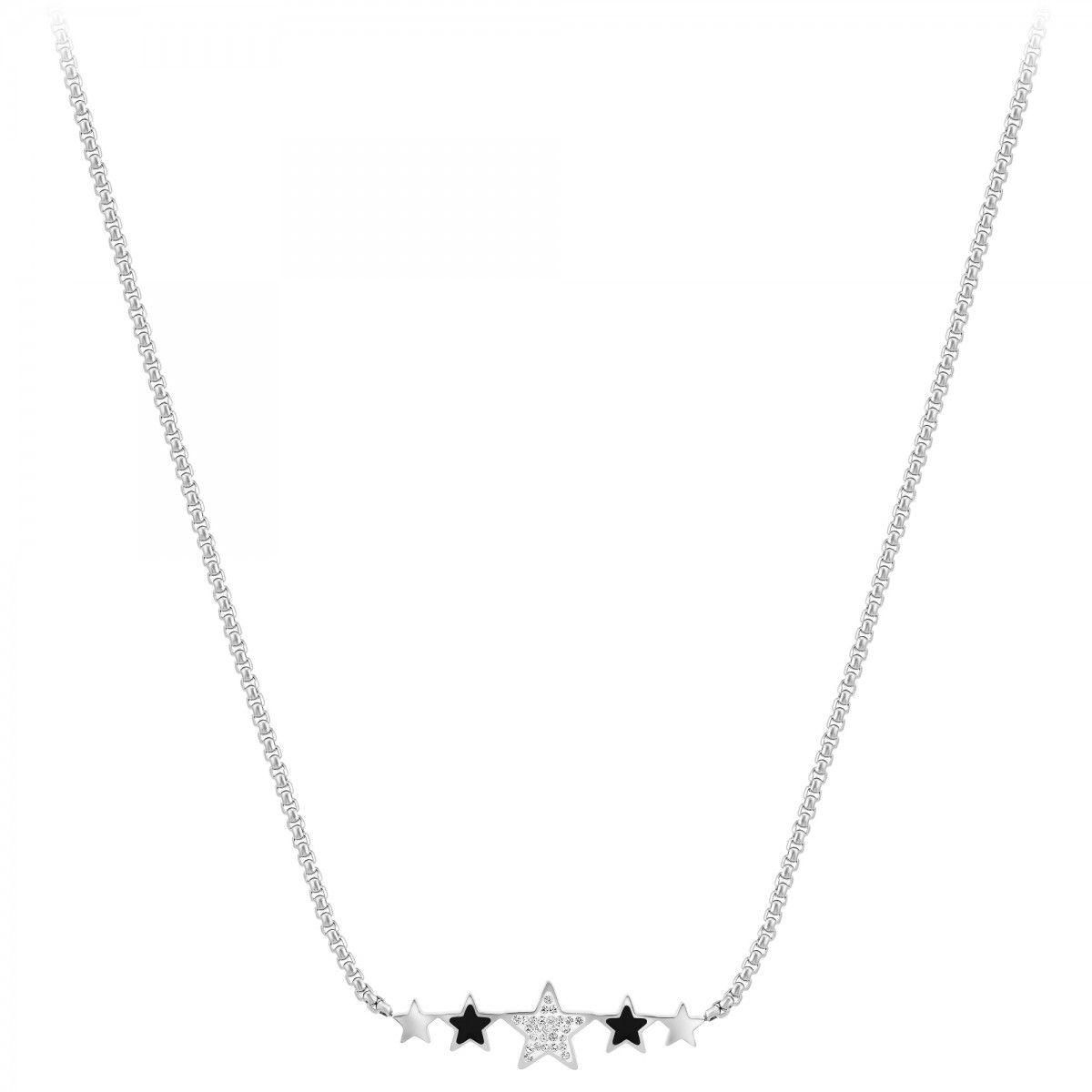 SC CRYSTAL Collier étoile par SC Crystal orné de Cristaux scintillants