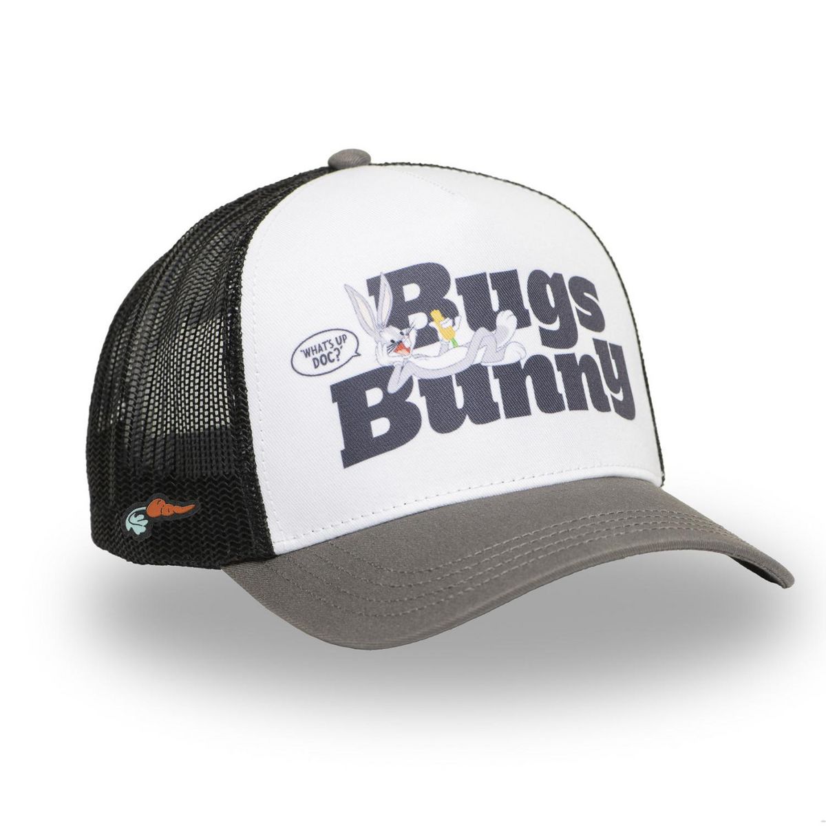 CAPSLAB Casquette trucker avec filet en sergé de coton/mesh Looney Tunes Bugs