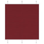 VIDAXL Store plisse rouge bordeaux 115x150 cm largeur du tissu 114,4cm