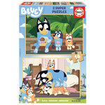 EDUCA puzzle 2 X 16 pcs Bluey famille