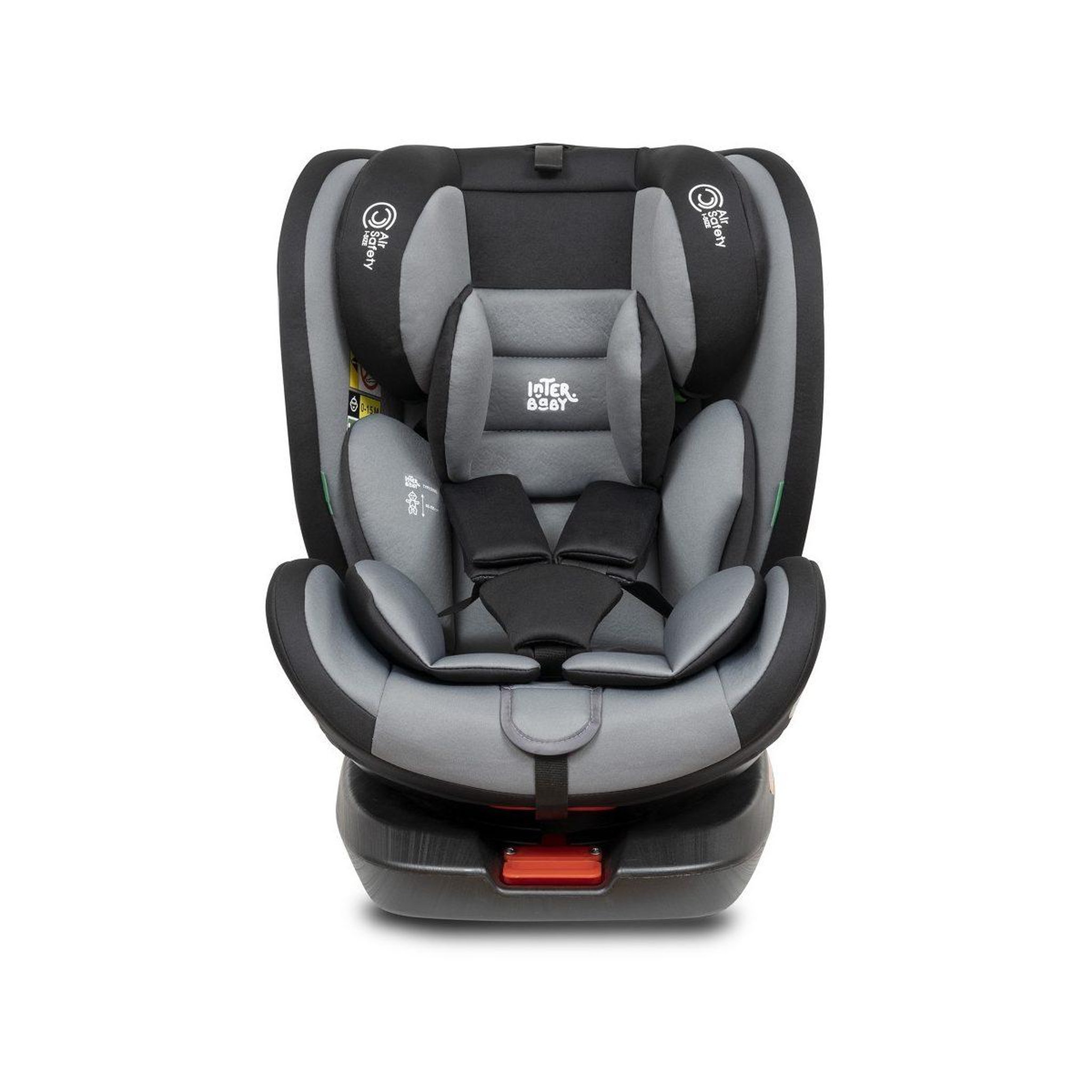 Voir la diapositive 4 : INTERBABY Siège auto  aruna - gris - sécurité enfant en voiture