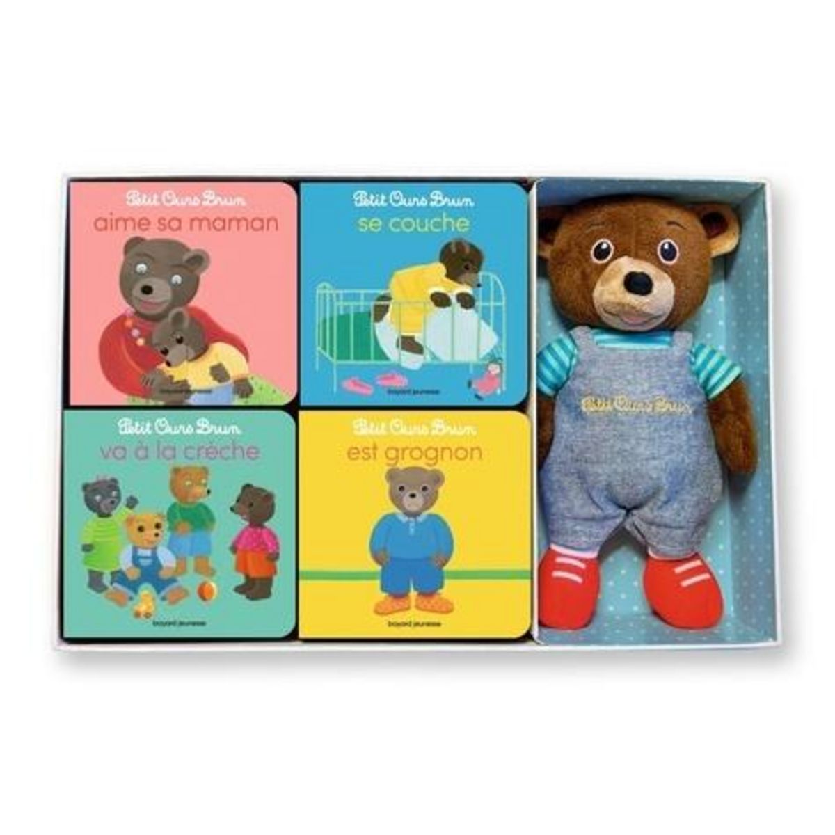 MON COFFRET A HISTOIRES PETIT OURS BRUN. AVEC UNE PELUCHE TOUTE DOUCE, Aubinais Marie
