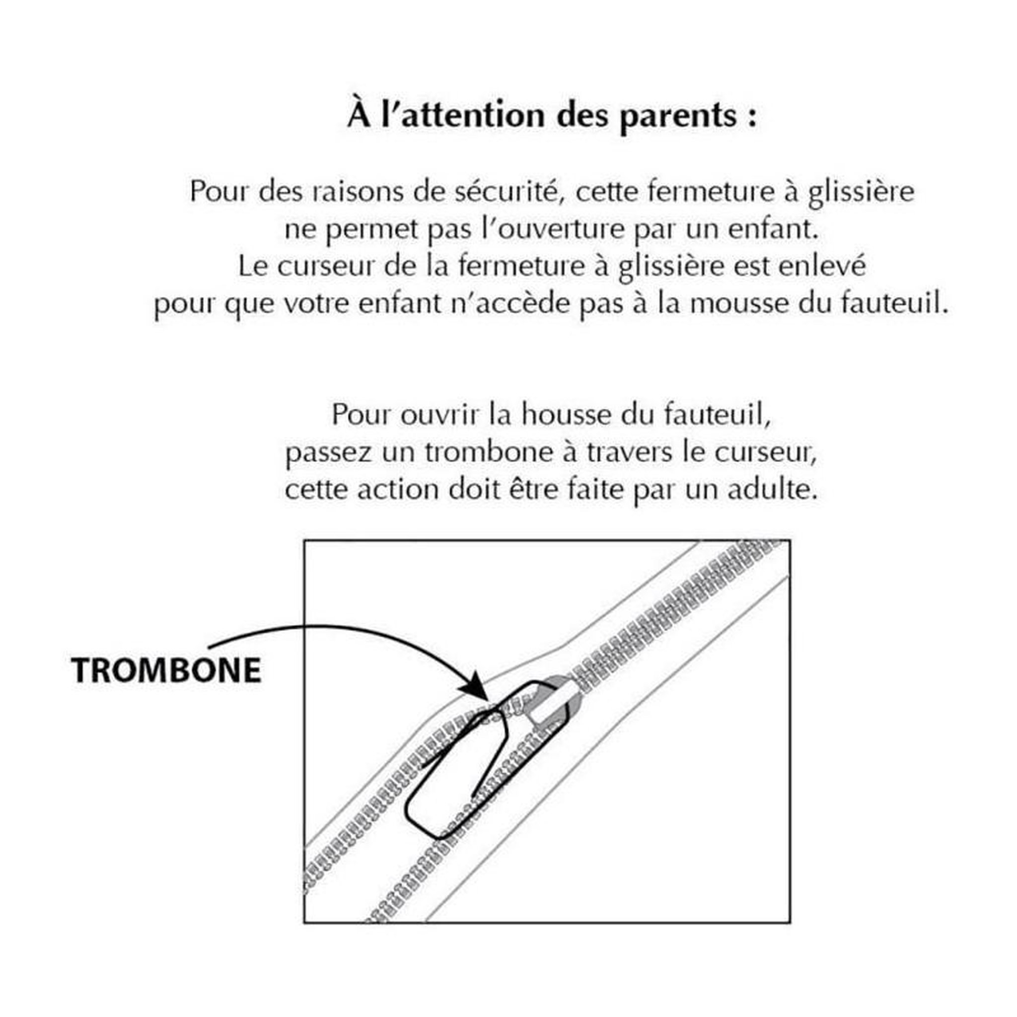 Voir la diapositive 3 : Fun House TROTRO Fauteuil club enfant