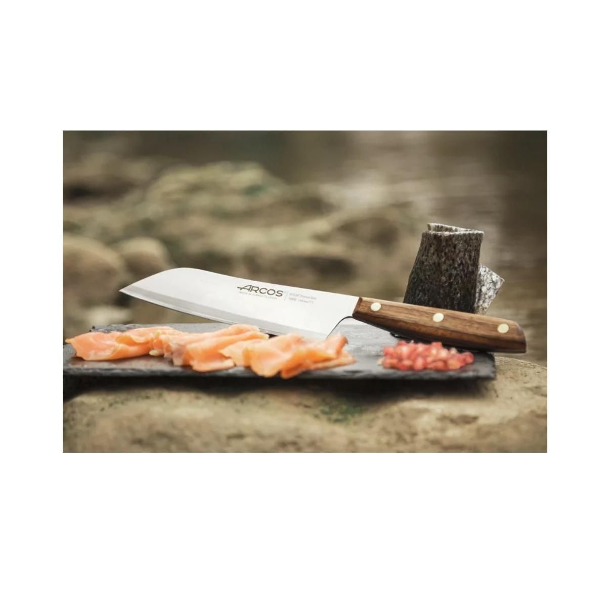 Arcos Couteau santoku 19cm inox - 166600