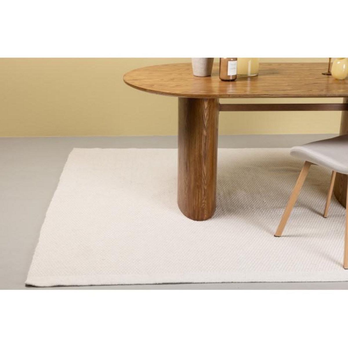 Paris Prix Tapis Déco  Vilma  160x230cm Naturel