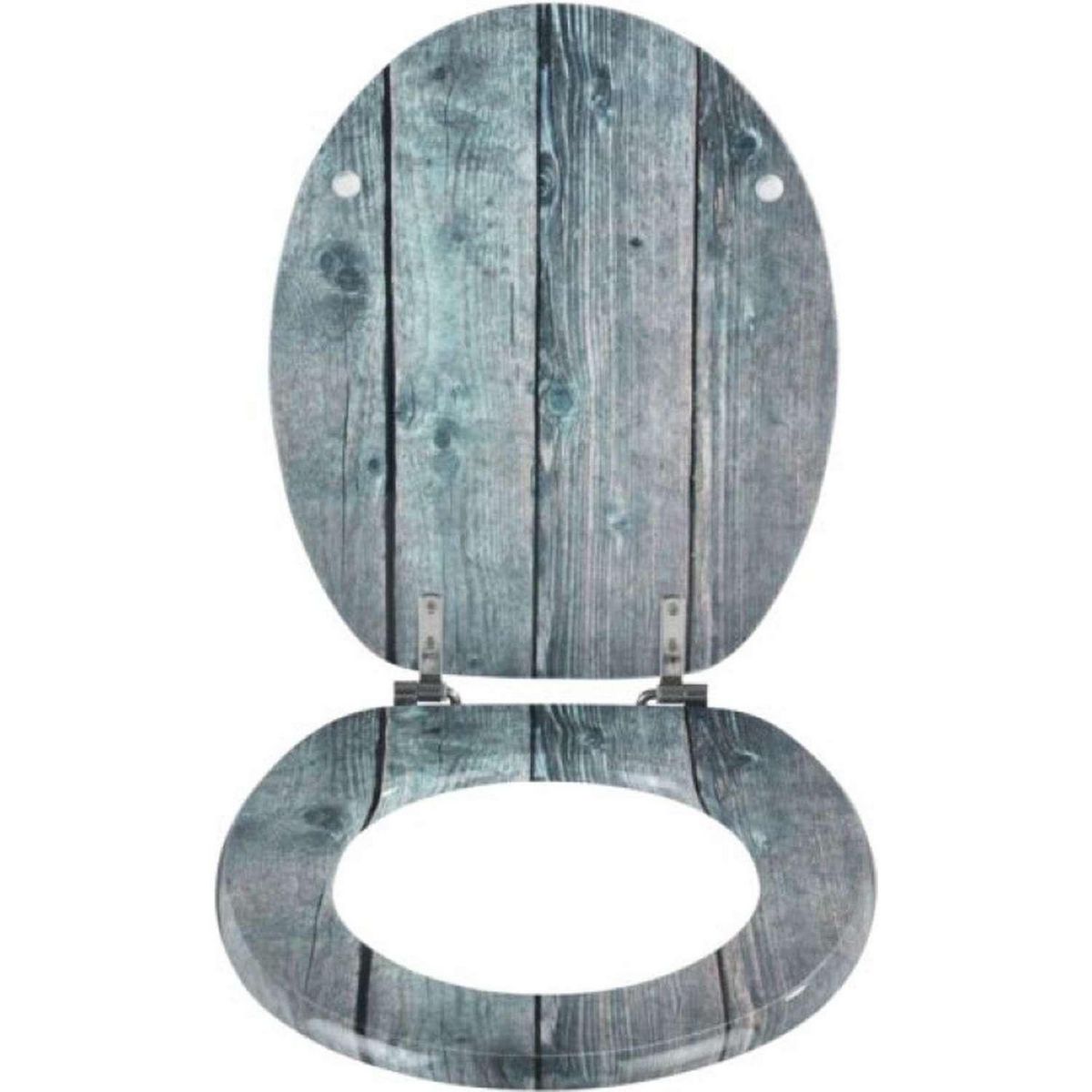 Wenko Abattant WC planche - Gris