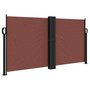 Voir la diapositive 2 : VIDAXL Auvent lateral retractable marron 120x1000 cm