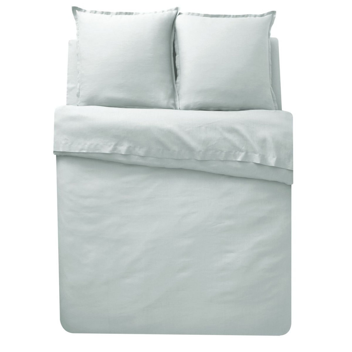 Parure de drap unie en lin PASTEL 