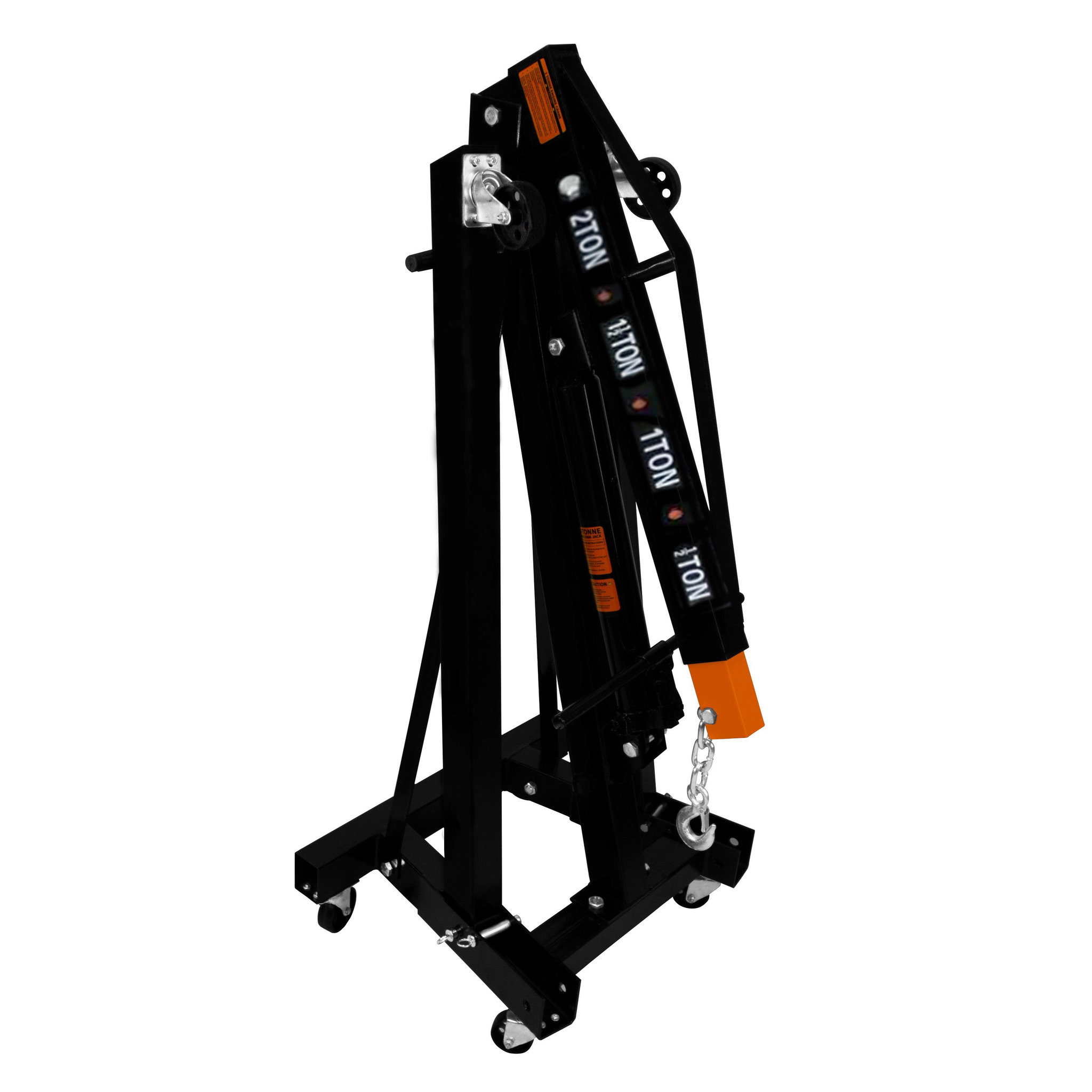 Voir la diapositive 3 : T-MECH Grue hydraulique 2 tonne
