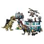LEGO Jurassic World 76949 L&rsquo;Attaque du Giganotosaurus et du Therizinosaurus, Jouet Dino