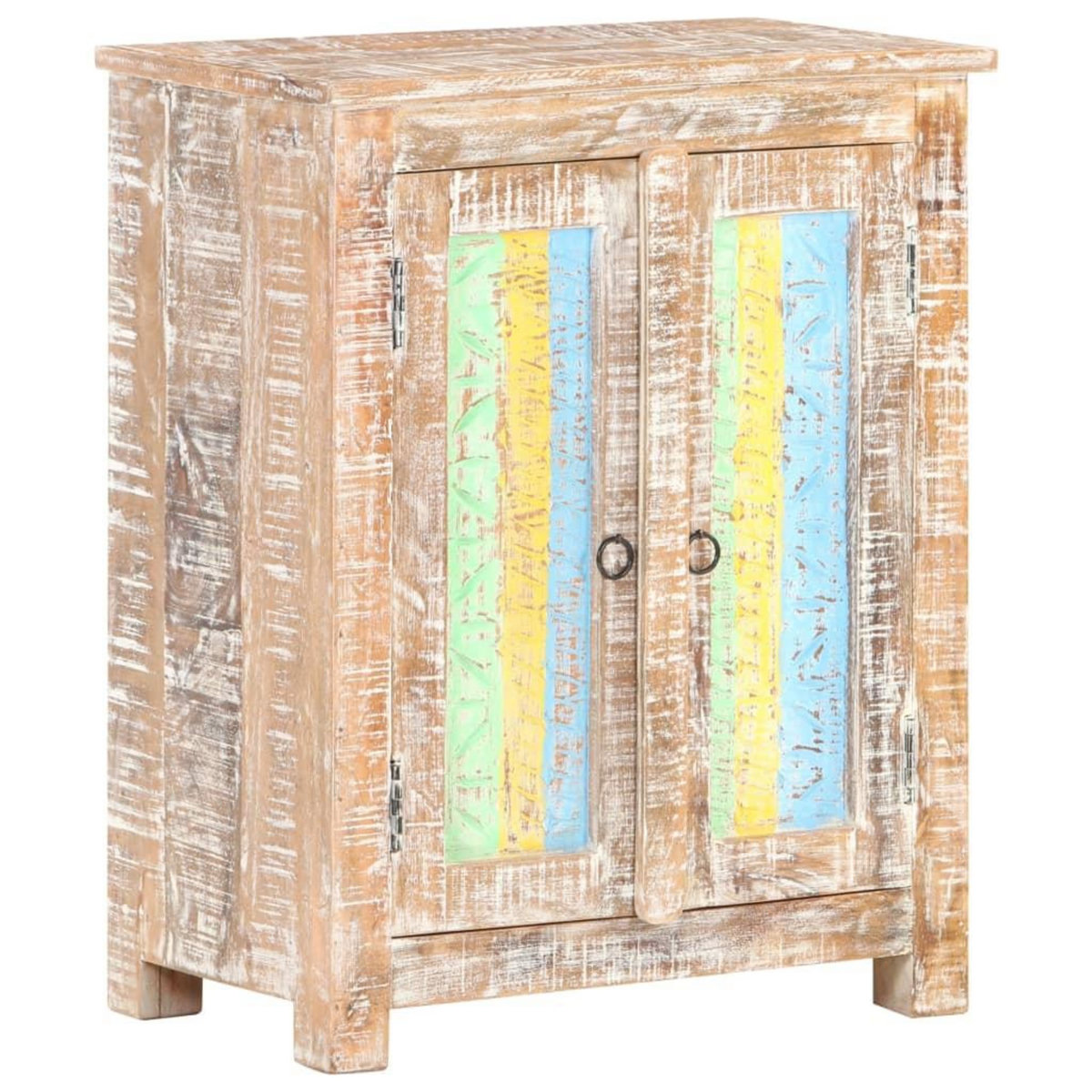 VIDAXL Buffet 61x35x76 cm Bois d'acacia brut