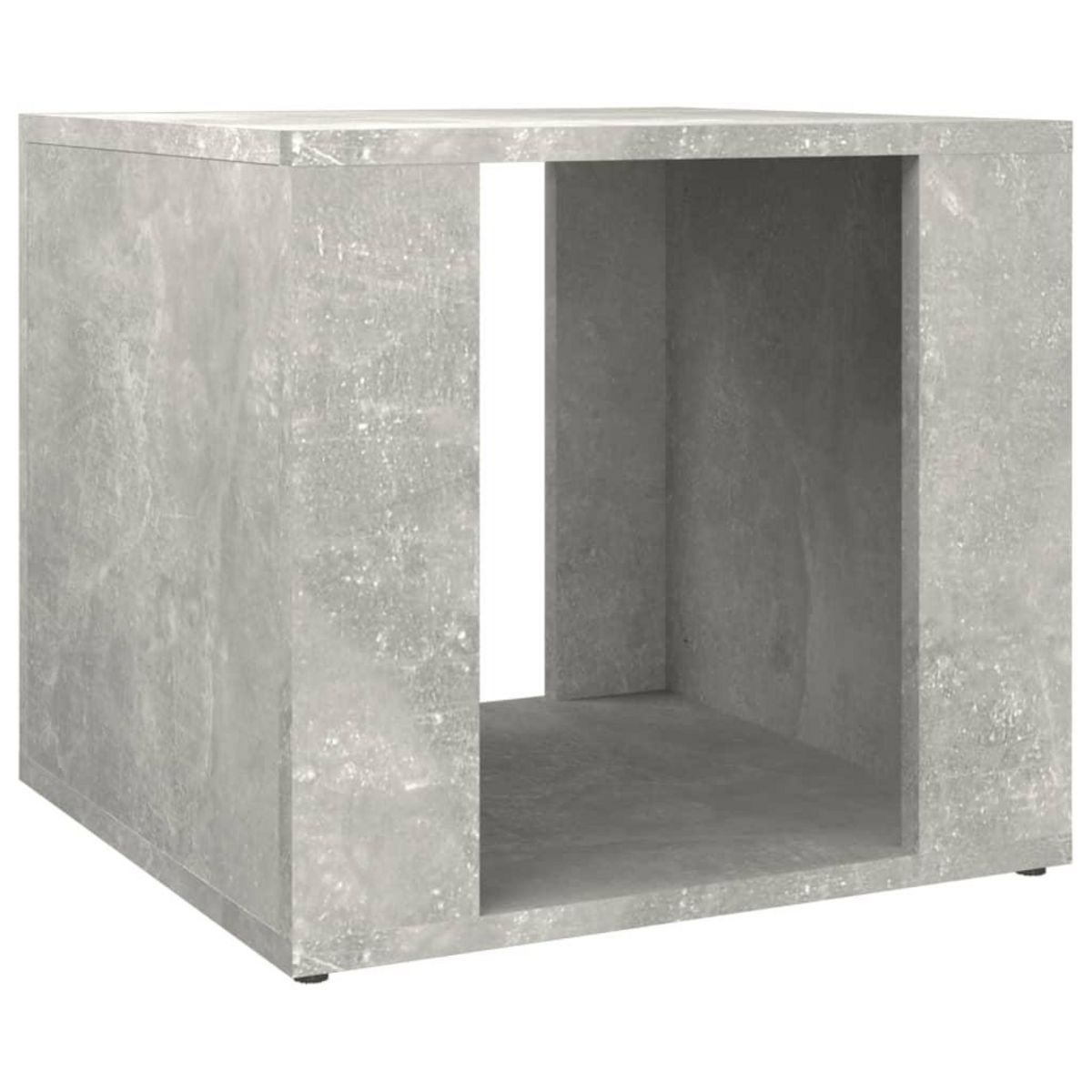 VIDAXL Table de chevet Gris beton 41x40x36 cm Bois d'ingenierie