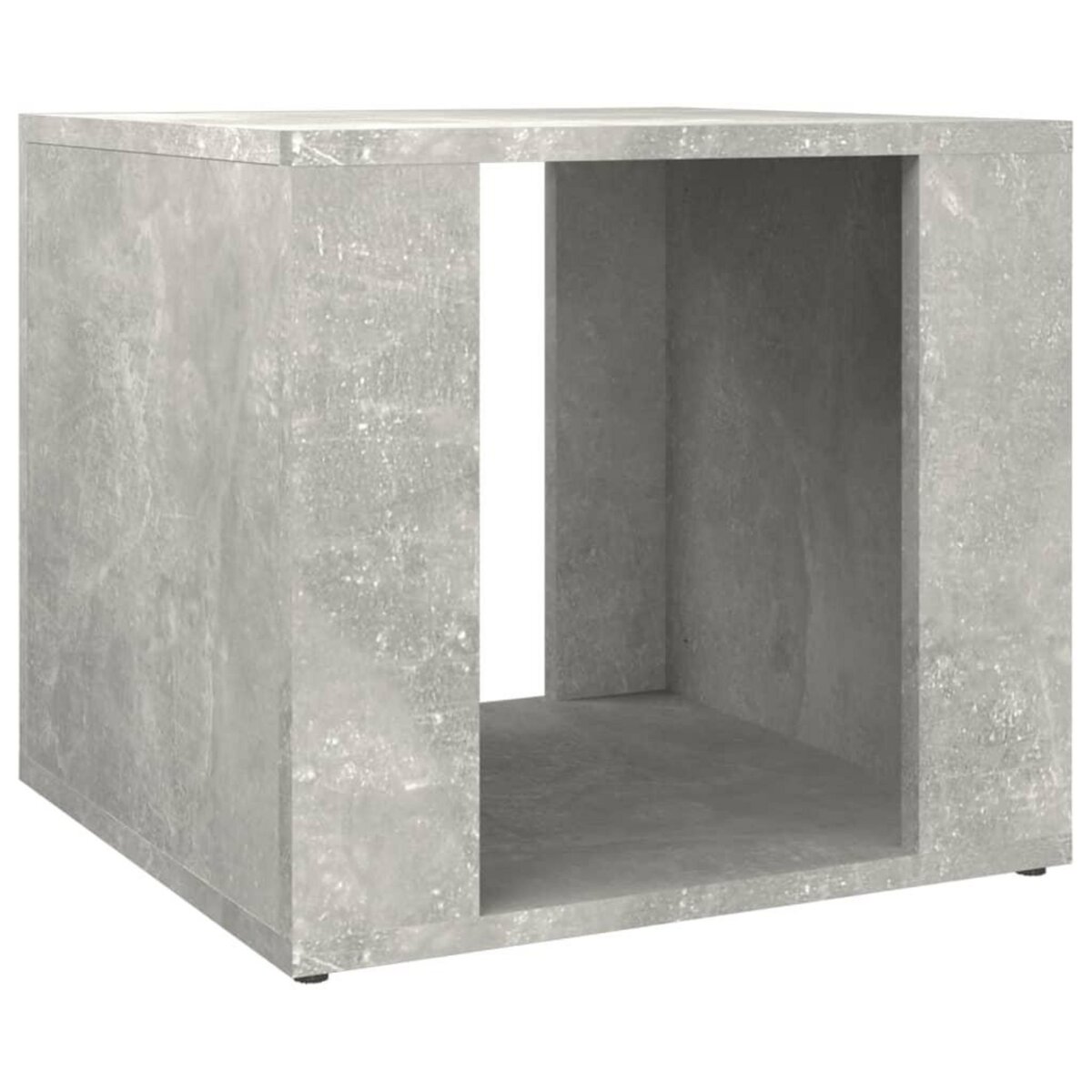VIDAXL Table de chevet Gris beton 41x40x36 cm Bois d'ingenierie