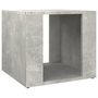 Voir la diapositive 2 : VIDAXL Table de chevet Gris beton 41x40x36 cm Bois d'ingenierie