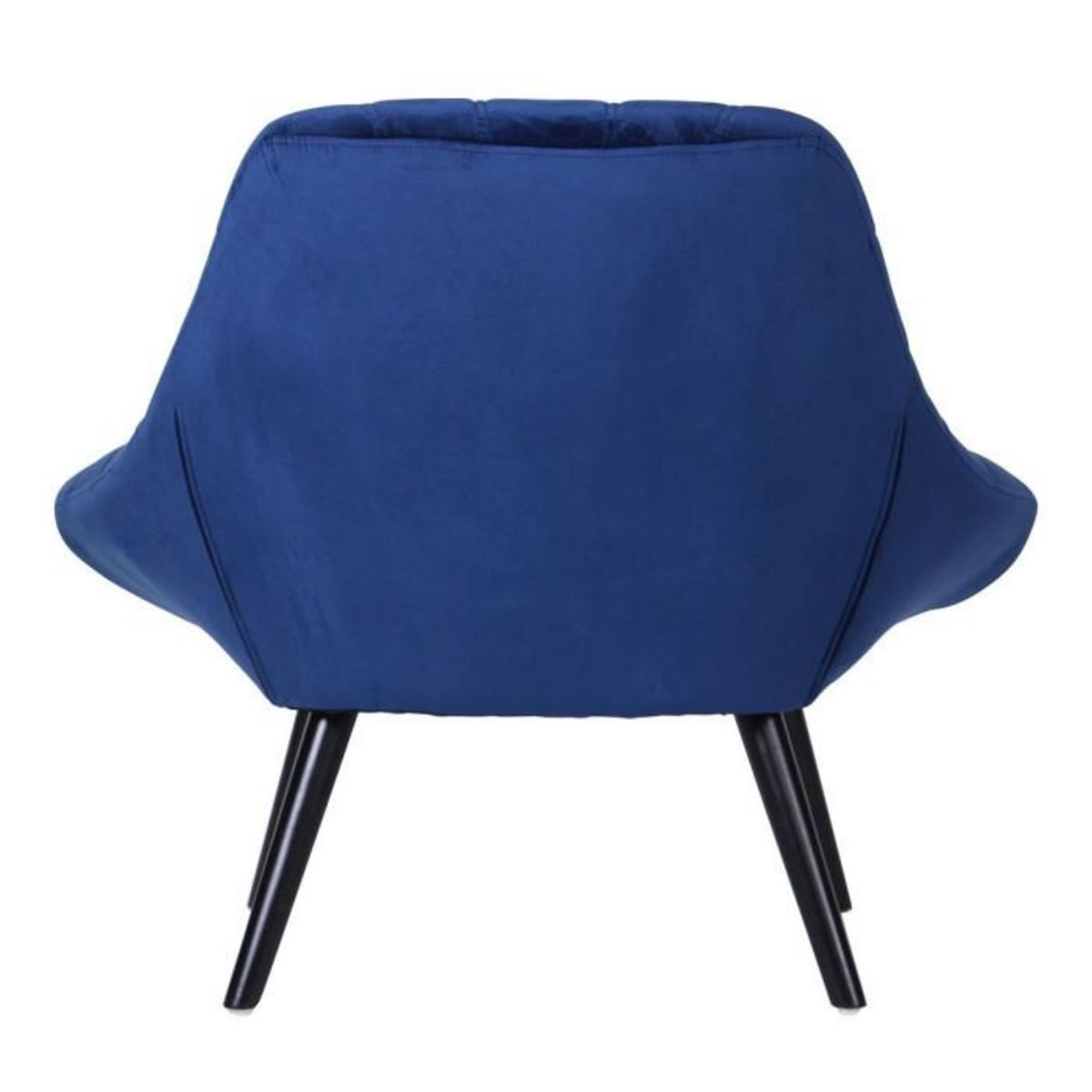 Paris Prix Fauteuil Scandinave en Velours  Johan  102cm Bleu