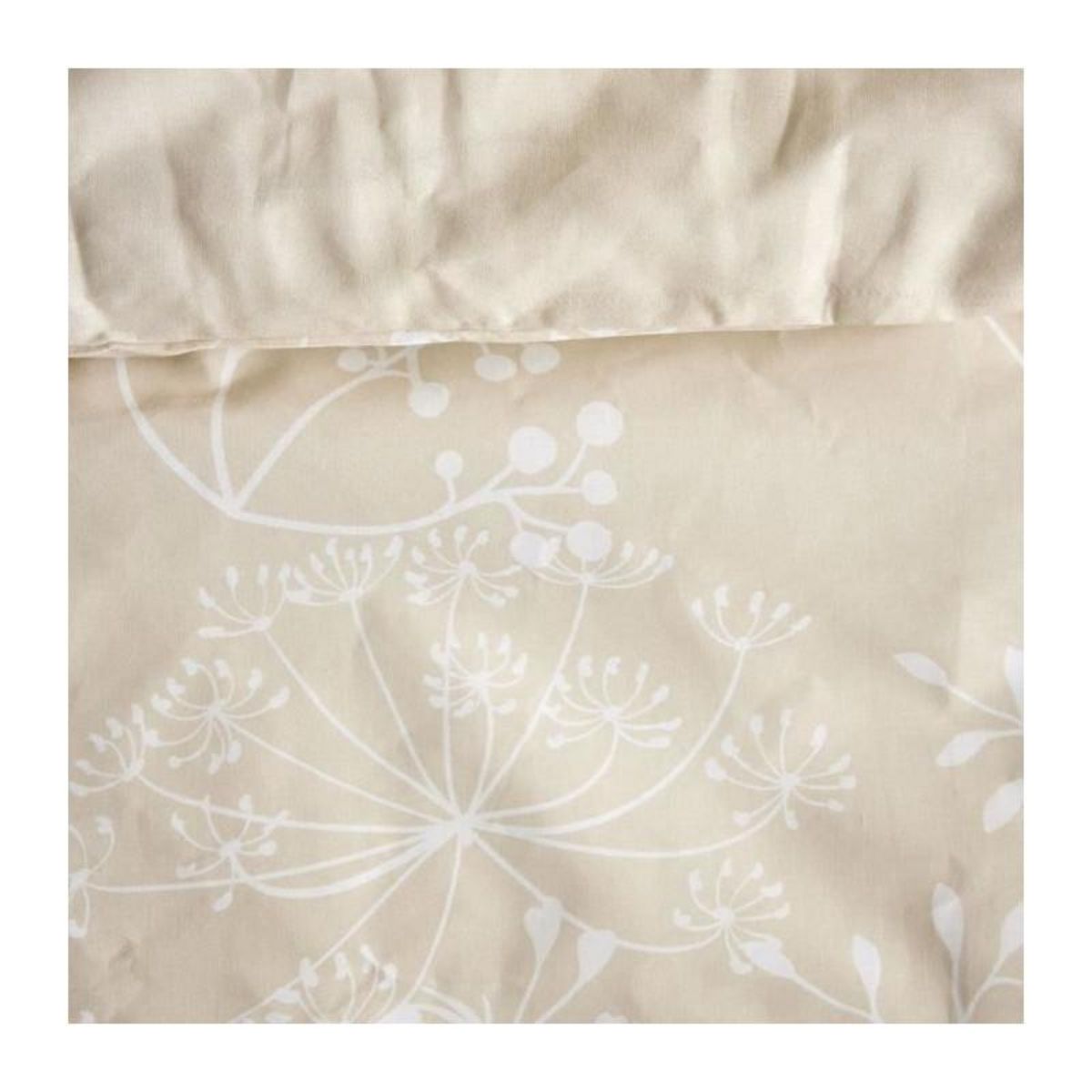 Today Parure de lit - TODAY - Sunshine - 0.2 imprimé floral - 2 personnes - 220 x 240 cm - 100% Coton 57 fils