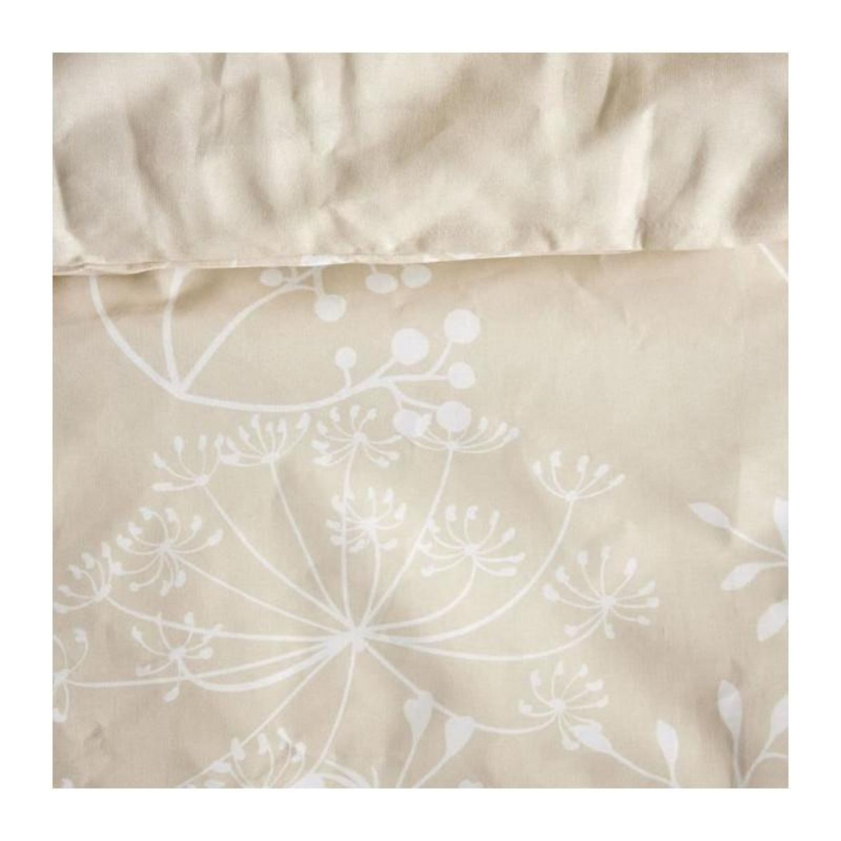 Today Parure de lit - TODAY - Sunshine - 0.2 imprimé floral - 2 personnes - 220 x 240 cm - 100% Coton 57 fils