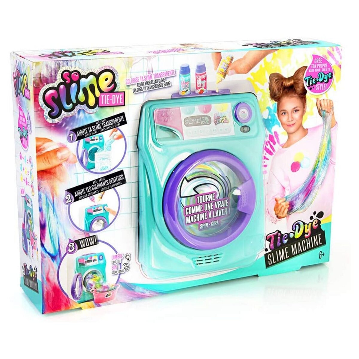 CANAL TOYS CAN Machine à laver pour slim tie and dye