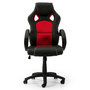 Voir la diapositive 2 : VS VENTA-STOCK Fauteuil de Bureau réglable et inclinable Hamilton tapissé en Similicuir,Noir/Rouge